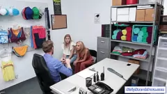 Play Naughty Officer Strips and Fucks Teen Thief and Her Big-Titted StepMom in a Wild Group Sex Adventure