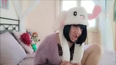 تشغيل مغامرة حفاضات شانتال المشاغب: مؤخرة كبيرة وأثداء جبهة مورو الإسلامية للتحرير في الحفاضات المبللة مع اللعب بالعمر والقذف البكاكي