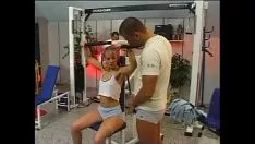 Sheltered and fucked by 2 men